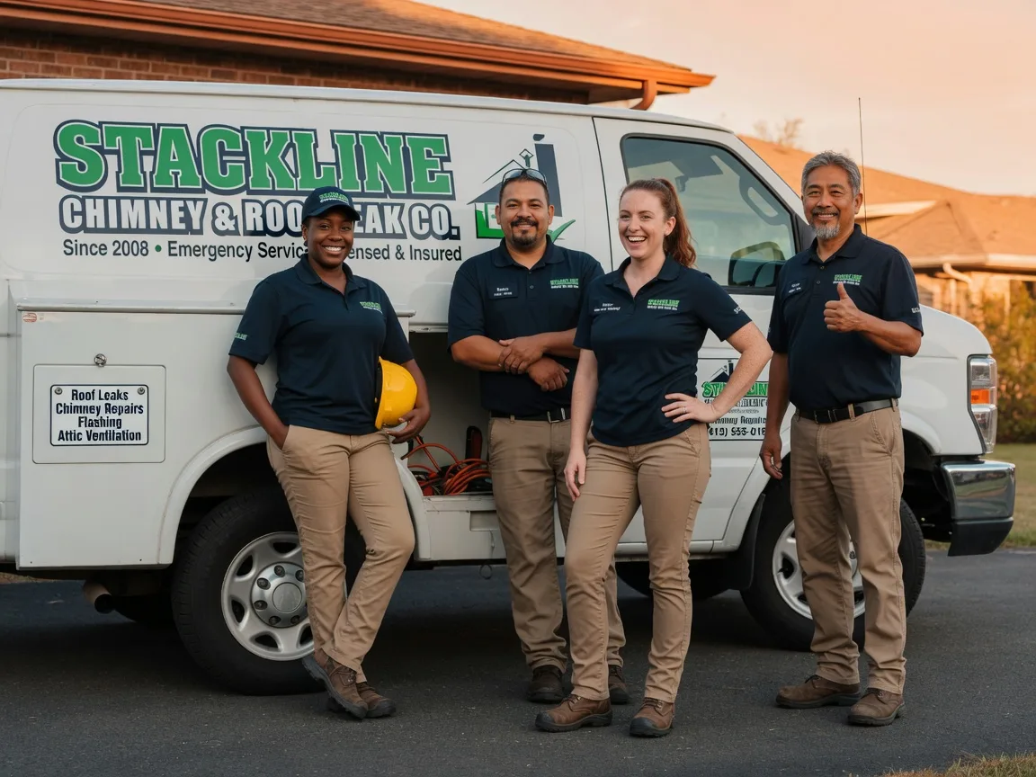 Chimney flashing repair company in Hopland, CA
